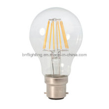 Ampoule d&#39;économie d&#39;énergie de filament de l&#39;usine A55 / A60 LED avec 2W 4W 6W 8W pour E14 / E27